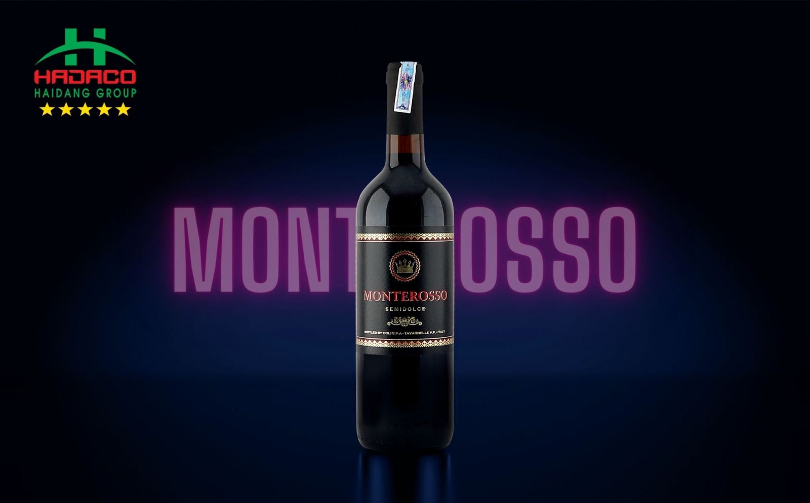 Rượu Vang Đỏ Ngọt Ý Monterosso Semi Dolce (10%)